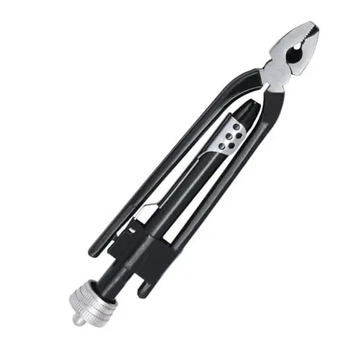 Produktbild: Umkehrbare Sicherheitsdrahtzange, 15,2 cm, für Flugzeuge, wendbares Draht-Twister-Werkzeug, Industriequalität, elektrische Zange, automatische Verriegelung, Sicherungszange