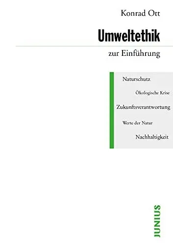 Produktbild: Umweltethik zur Einführung