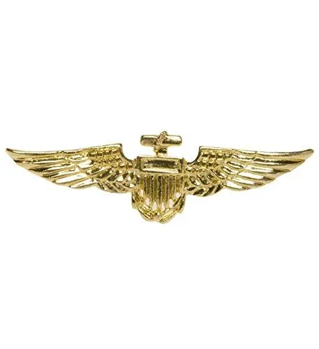 Produktbild: Unbekannt 7146V Fliegerabzeichen vergoldet, Mehrfarbig, one Size