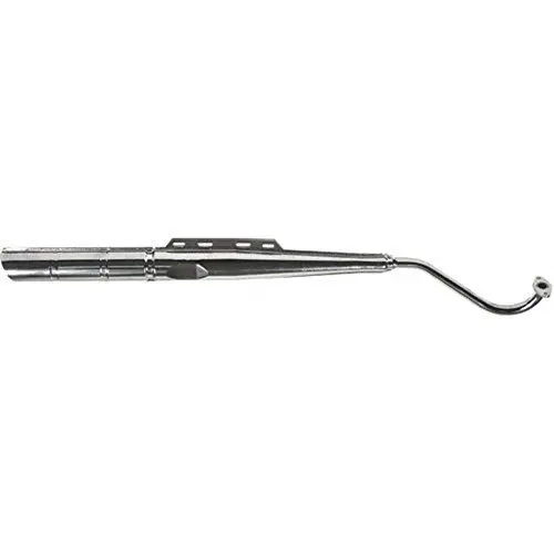 Produktbild: Unbekannt Motorrad Schalldämpfer f. Puch Maxi Mofa Ø 18mm Silber 5874 Motorrad