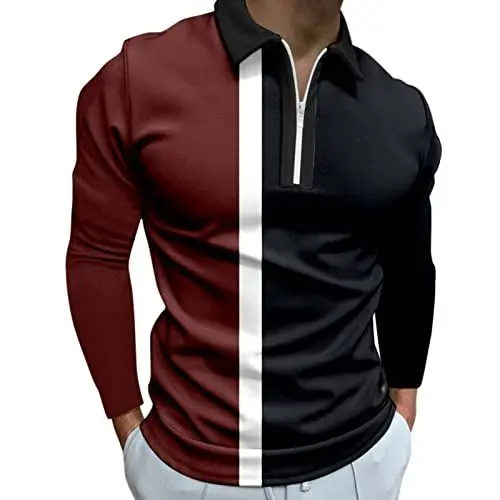 Produktbild: unbekannt Poloshirt Herren Stylish Poloshirt Herren S Oliver Windproof Tshirt Herren Polo für Herren Herren Bekleidung for Halloween 2024 Discount