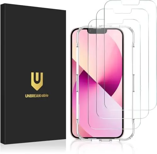Produktbild: UNBREAKcable 3 Stück Panzer Schutz Glas für iPhone 16e/iPhone 14 (6,1