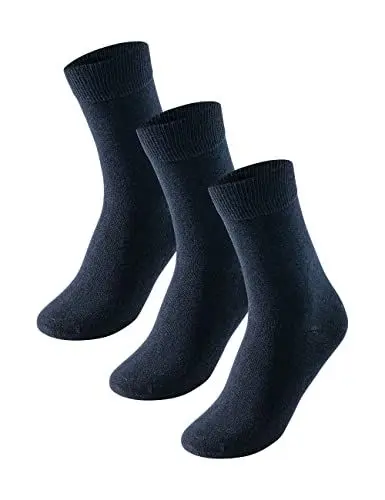 Produktbild: Uncover by Schiesser Herren 3 Pack Herrensocken, Nachtblau, 39-42
