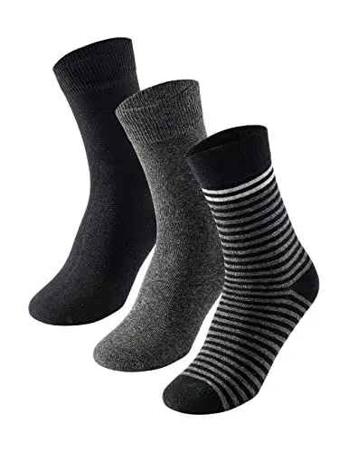 Produktbild: Uncover by Schiesser Herren 3 Pack Herrensocken, sortiert 1, 39-42 EU