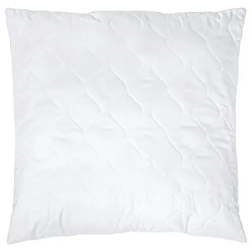 Produktbild: Uncover by Schiesser Kopfkissen Chelsea mit hochwertiger Faserfüllung | Individuelle Höhenanpassung | Reißverschluss | Schadstoffgeprüft | Für Allergiker geeignet | Oeko-Tex | 80x80cm