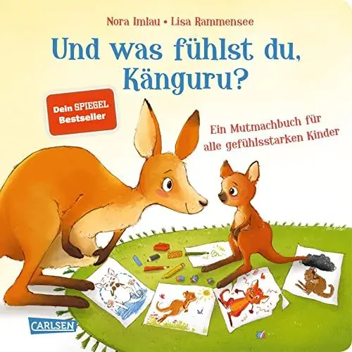 Produktbild: Und was fühlst du, Känguru?: Ein Mutmachbuch für alle gefühlsstarken Kinder | Liebevolles Pappbilderbuch, das Kindern ab 2 dabei hilft, mit ihren Gefühlen umzugehen
