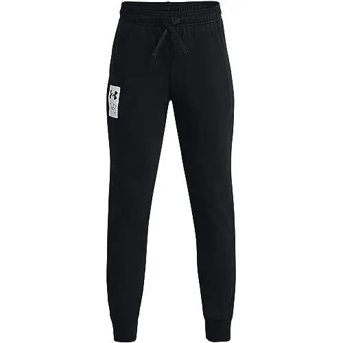 Produktbild: Under Armour Boys Fleece Bottoms Boys' Ua Rival Terry Joggers, Black, 1370209, Size YSM