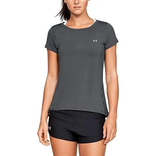 Produktbild: Under Armour Damen HG Rüstung SS T-Shirt - Pitch Grau - M