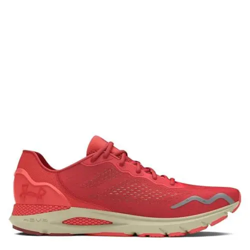 Produktbild: Under Armour Damen HOVR Sonic 6 Laufschuhe Neutralschuh Rot - Grau 39
