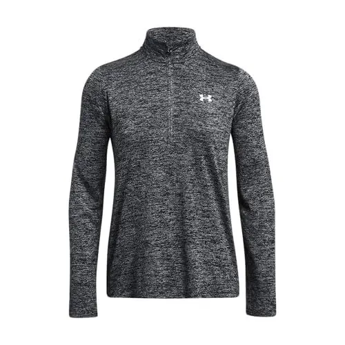 Produktbild: Under Armour Damen Tech 1/2 Zip - Twist, Trainings-T-Shirt für Damen, bequemes Reißverschluss-Funktionsshirt für das Training