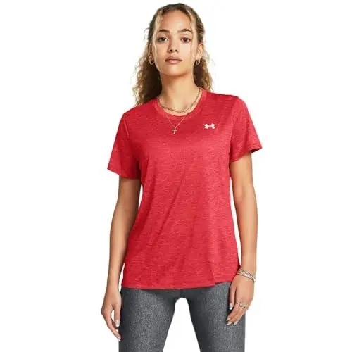 Produktbild: Under Armour Damen Tech SSC-Twist, bequemes Damen Shirt, Sport- & Funktionsshirt für Frauen, T-Shirt geeignet für alle Aktivitäten
