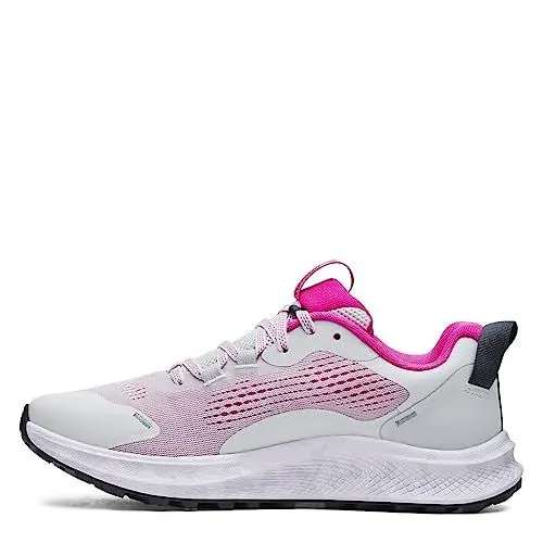 Produktbild: Under Armour Damen Women's Ua Charged Bandit Tr 2 Running Shoes Trail, (101) Gray Mist/Rebel Pink/Lime Surge, 40.5 EU