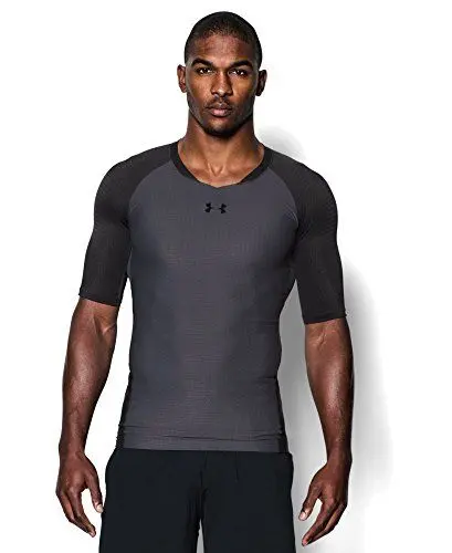 Produktbild: Under Armour Funktionsshirt Clutchfit 2.0 Ss T anthrazit/schwarz S (SM)