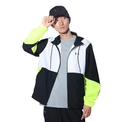 Produktbild: Under Armour Herren 1382875-002 Windjacke, Black/High-Vis Yellow/Black, L