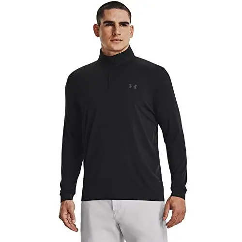 Produktbild: Under Armour Herren 2022 Playoff Golfpullover 1/4 Zip - Schwarz - XL