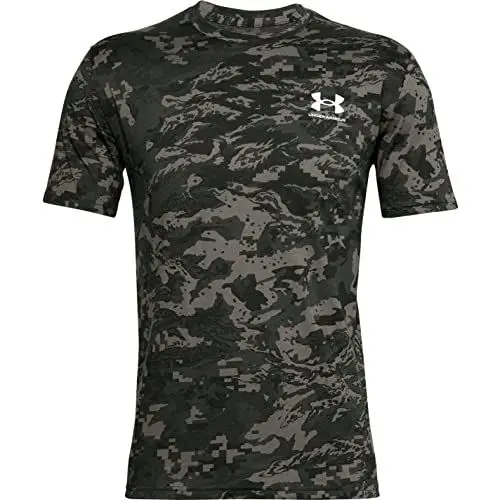 Produktbild: Under Armour Herren Abc Camo Short Sleeve Kurze rmel, Barockgrün (310)/Weiß, XL EU