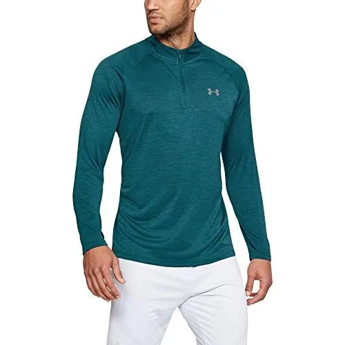 Produktbild: Under Armour Herren Langarmshirt UA Tech 1/4 Zip, Tourmaline Teal, SM, 1242220-716