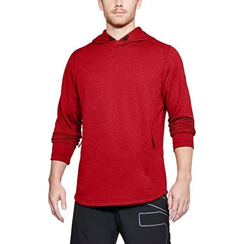 Produktbild: Under Armour Herren Oberteil Tech Terry Popover Hoodie, Pierce, XXL, 1316206-629