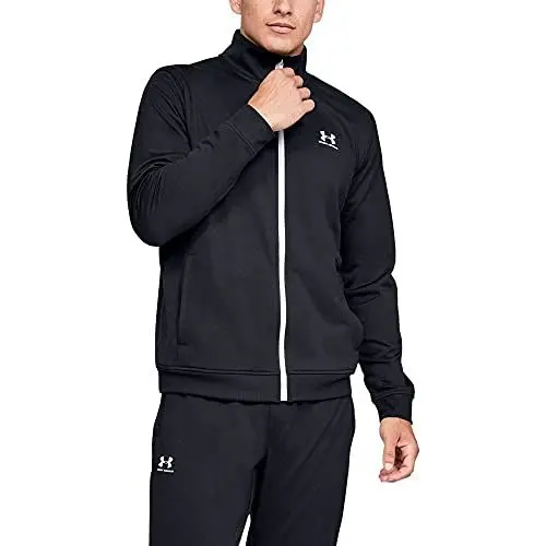 Produktbild: Under Armour Herren Sportstyle Tricot Schnelltrocknungsjacke - Schwarz - XL