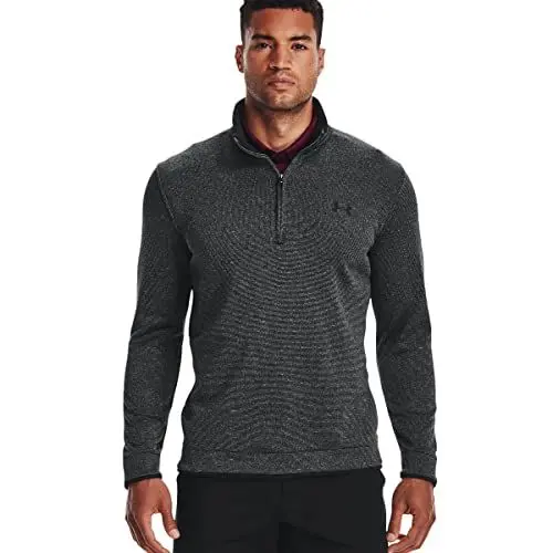 Produktbild: Under Armour Herren Sturm SF 1/2 Zip Pullover - Schwarz/Weiß - XL