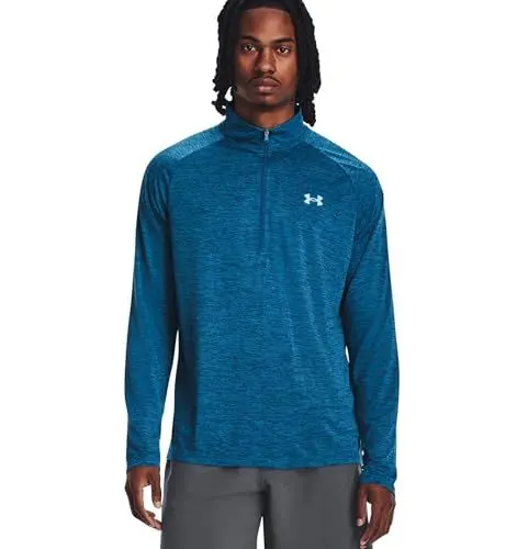 Produktbild: Under Armour Herren Ua Tech ½ Zip Long Sleeve Sweatshirt, blau, L
