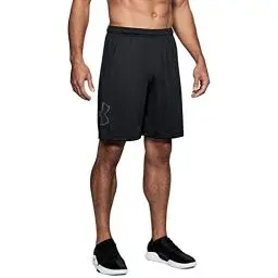 Produktbild: Under Armour Herren Tech Graphic Short, atmungsaktive Sweatshorts für Männer, komfortable kurze Hose mit loser Passform