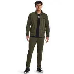 Produktbild: Under Armour Herren UA Knit Track Suit, bequemer Trainingsanzug, schnelltrocknender Jogginganzug mit Seitentaschen