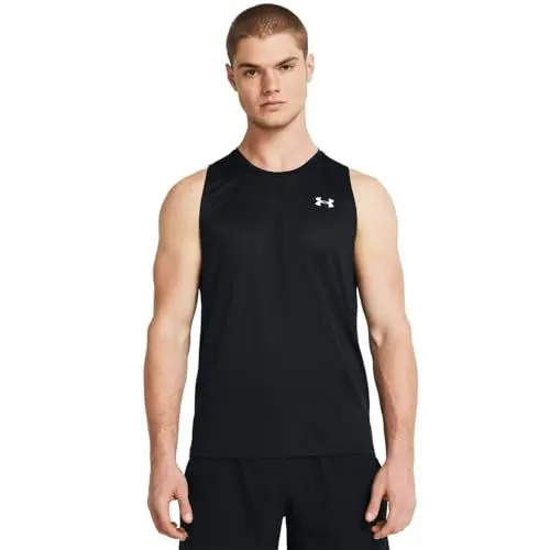 Produktbild: Under Armour Herren Ua Tech Tank T-Shirt, Schwarz, M EU