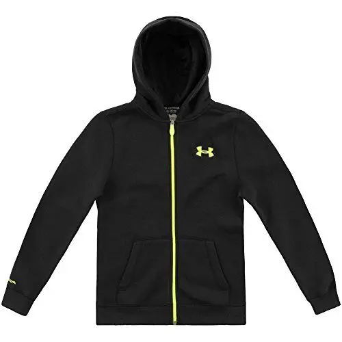 Produktbild: Under Armour Jungen Fitness - Sweatshirt EU Transit Full Zip Hoody, Black, S, 1251071