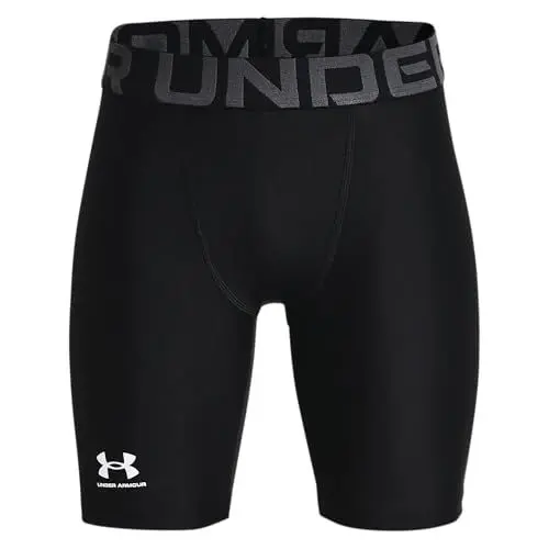 Produktbild: Under Armour Jungen UA HG Armour Shorts, atmungsaktive Sporthose für Jungen, schnelltrocknende kurze Hose aus HeatGear-Stoff