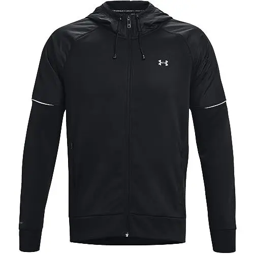 Produktbild: Under Armour Mens Fleece Tops Men's Armour Fleece® Storm Full-Zip Hoodie, Black, 1373781-001, MD