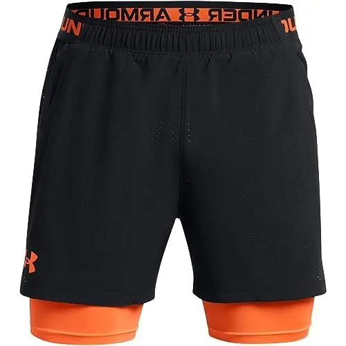 Produktbild: Under Armour Mens Shorts Ua Vanish WVN 2In1 Vent STS, Black, 1376783-002, XXL