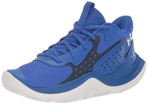 Produktbild: Under Armour Unisex-Kinder UA GS Jet '23 Sneaker, Team Royal/Midnight Navy/White, 38.5 EU Weit