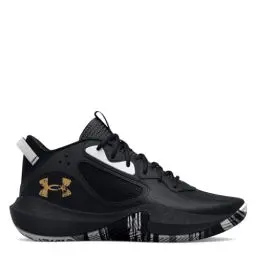 Produktbild: Under Armour Unisex Grade School Ua Lockdown 6 Basketball Shoes Court Performancence, Black, 37.5 EU
