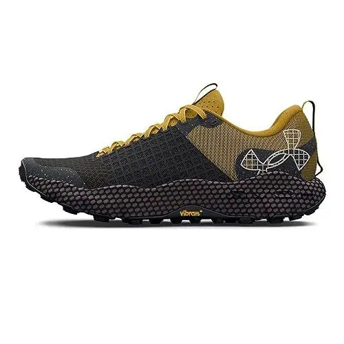 Produktbild: Under Armour Unisex HOVR Ds Ridge Tr Laufschuhe Trailschuh Schwarz - Gelb 40,5