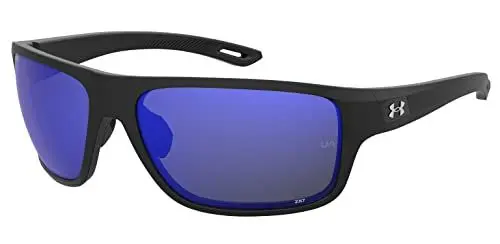 Produktbild: Under Armour Unisex Men's Battle Rectangle Sunglasses, 01T/7N Matte Black, 65