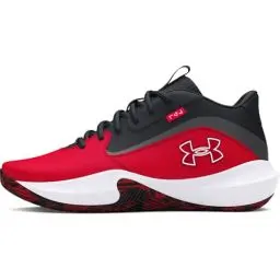 Produktbild: Under Armour Unisex UA Lockdown 7 Basketball Schuhe, Red/Black/Red, 43 EU