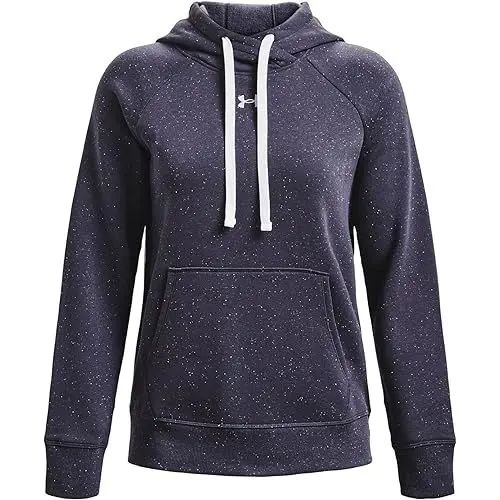 Produktbild: Under Armour Womens Fleece Tops Women's Ua Rival Fleece Hb Hoodie, Tempered Steel, 1356317-558, SM