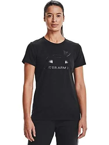 Produktbild: Under Armour Women's Live Sportstyle Short-Sleeve Graphics, Black, Medium