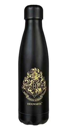 Produktbild: Undercover - Harry Potter Edelstahl Isolierflasche - auslaufsicher und ideal für unterwegs - doppelwandiges Edelstahl - 450ml - Harry Potter Fanartikel