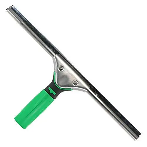 Produktbild: UNGER Fensterreiniger ErgoTec Hard (Länge 45 cm, Fensterabzieher, Harter Wischergummi, ideal für warme Temperaturen) ES45H