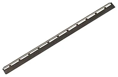Produktbild: Unger NE45H S-Schiene mit Hard-Gummi, Schwarz/Silber, 45cm Größe