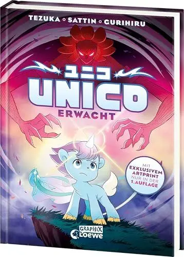Produktbild: Unico erwacht (Band 1): Eine einzigartige Reise voller fantastischer Abenteuer, Magie und Freundschaft - Der Manga-Klassiker neu erzählt für Kinder ab 8 Jahren