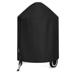 Produktbild: Unicook Kugelgrill Abdeckung Grill Abdeckhaube für Weber 7150, Grillabdeckung Wetterfest Wasserdicht Schutzhülle Oxford Gewebe Abdeckplane für Gasgrill BBQ, Φ70x96 cm