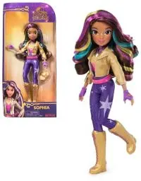 Produktbild: Unicorn Academy Ankleidepuppe Sophia - die Originalpuppe zur beliebten Netflix-Serie, 24 cm groß und mit 6 Accessoires für fantasievolles Rollenspiel, für Kinder ab 4 Jahren