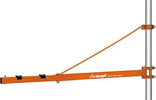 Produktbild: Unicraft Schwenkarm Wandarm WSA 300-1100-2 (für Elektro-Seilzüge, Tragkraft 300 kg, Ausladung 1100 mm), 6198605
