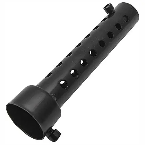 Produktbild: Unifizz 2 STK 60 mm x 140 mm Universal-Motorradauspuff DB-Killer-Schalldämpfer, verstellbar, schwarz