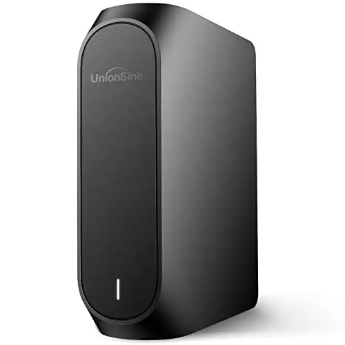 Produktbild: UnionSine 18TB Externe Festplatte, 3,5 Zoll USB 3.0 Backups HDD Tragbarefür für PC, Mac, TV, PS4, Schwarz HD3510