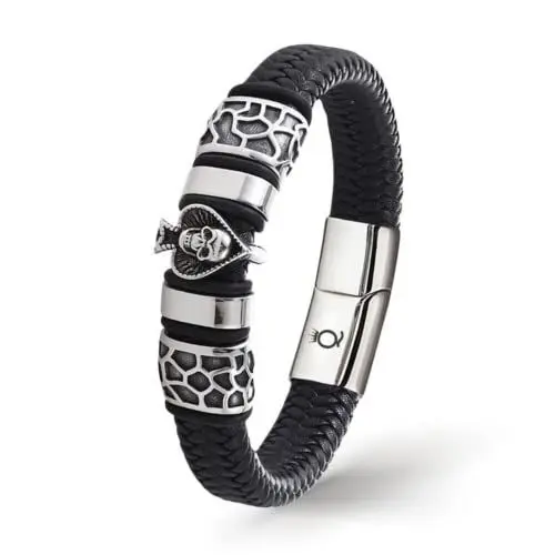 Produktbild: UNIQAL | Lederarmband Herren 