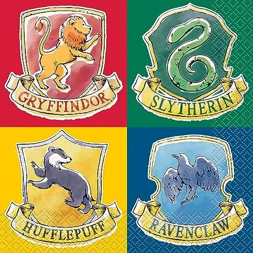 Produktbild: Unique 23562 - Papierservietten - 16,5 cm - Harry Potter Party - Packung mit 16